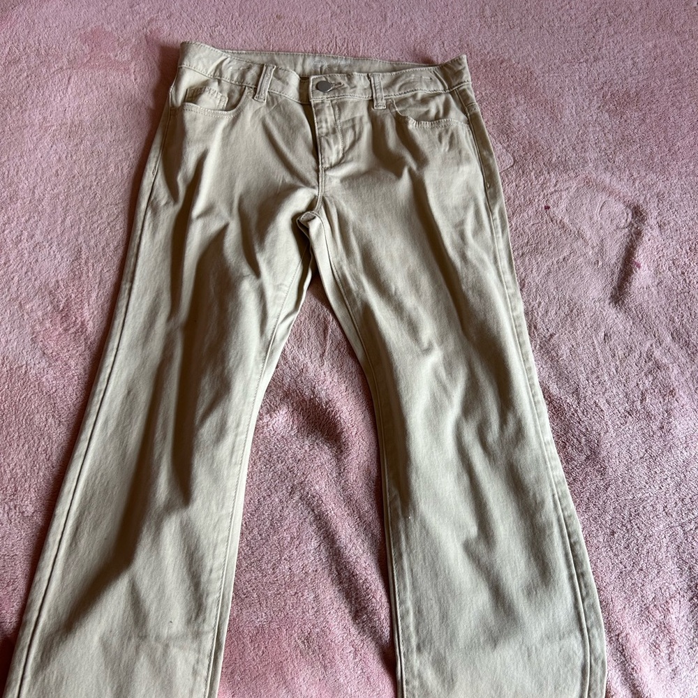 Straight khaki jeans (girls)